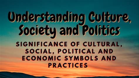 The Impact of Culture on Deciphering the Symbolic Realm