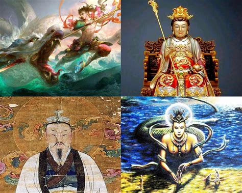 The Impact of Deities from Chinese Mythology on Traditional Reveries