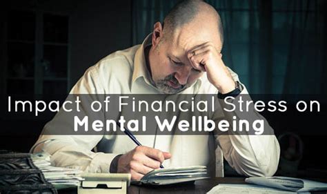 The Impact of Financial Anxiety on Mental Well-being