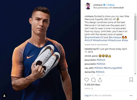 The Influence of Cristiano Ronaldo's Presence on Social Media