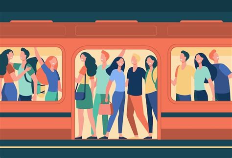 The Intricate Art of Navigating a Crowded Public Transportation