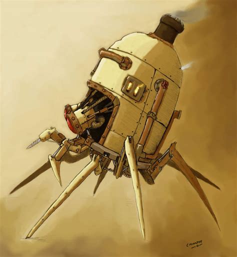The Intricate Design of Arachnoid Machines
