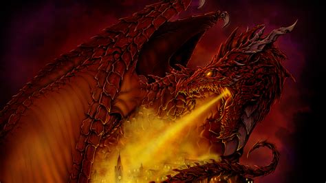 The Majestic Beauty of the Fire-Breathing Red Dragon