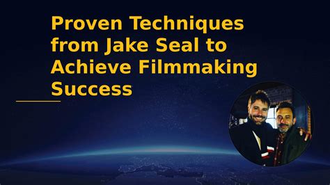 The Path to Achieving Filmmaking Success