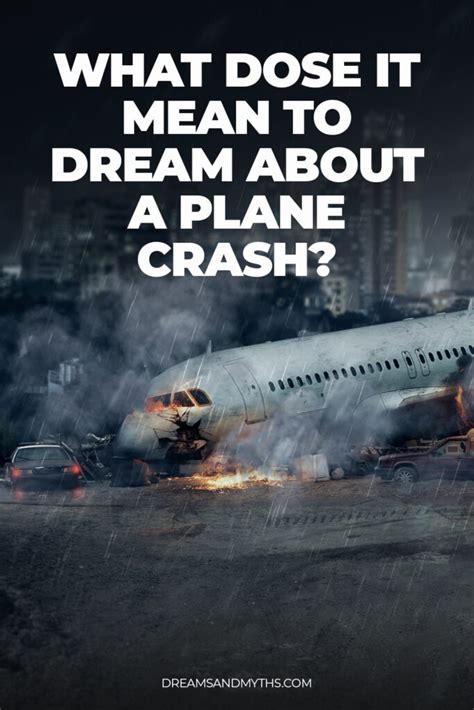 The Phenomenon of Dreams Involving Crashing Airplanes