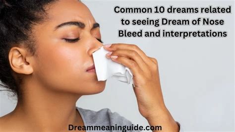 The Psychological Significance of Nasal Hemorrhage in Dreams