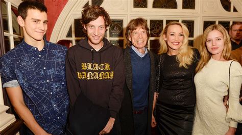 The Renowned Parents - Mick Jagger and Jerry Hall