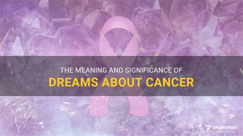 The Significance of Dreams for Cancer Patients: Discovering Hope and Significance