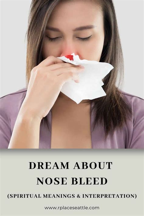 The Significance of Nose Bleeding in Dream Imagery