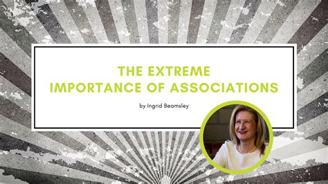 The Significance of Personal Associations and Context
