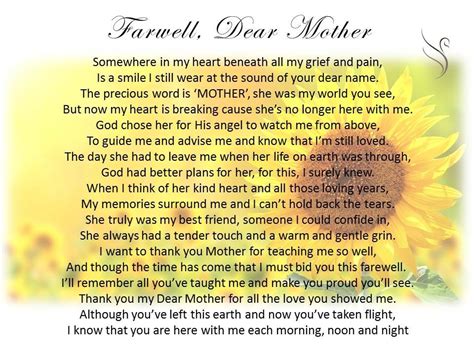 The Symbolic Importance of Dreams Regarding the Loss of My Beloved Mother