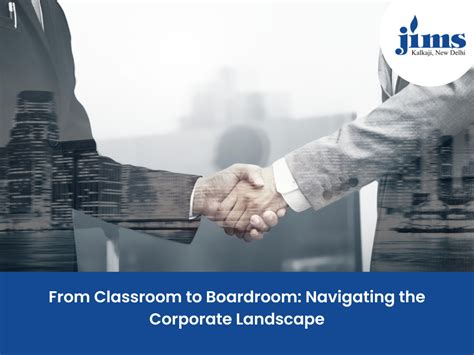 Transitioning from Classroom to Boardroom: Navigating the Corporate World Once You've Completed Your Studies