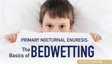 Understanding Nocturnal Enuresis: The Basics Explained