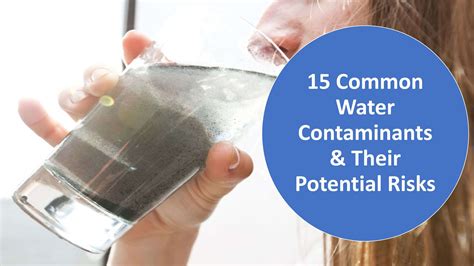 Understanding the Hazards: Common Contaminants in Drinking Water