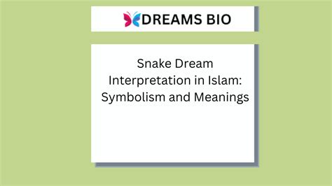 Understanding the Significance of Interpreting the Symbolic Message Conveyed in the Dream