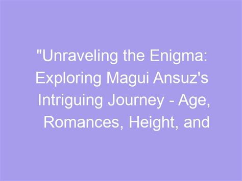 Unraveling the Enigma: Exploring the Journey of Erika Fujimoto