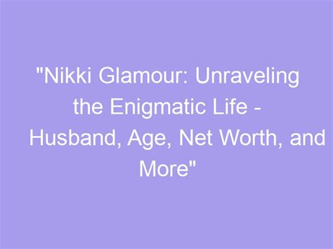 Unraveling the Enigmatic Journey of Nikki Jaye: From Childhood to the Heights of Stardom