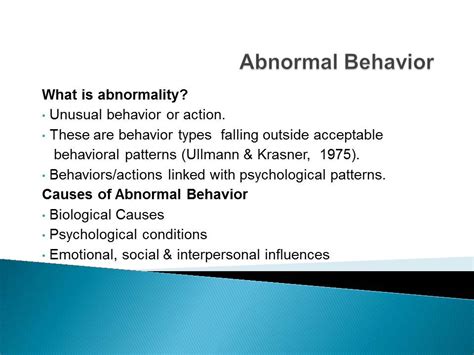 Unusual Behavior: Recognizing Abnormal Actions