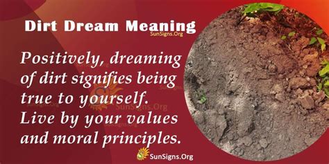 Unveiling the Significance of Dirt in Dream Interpretation