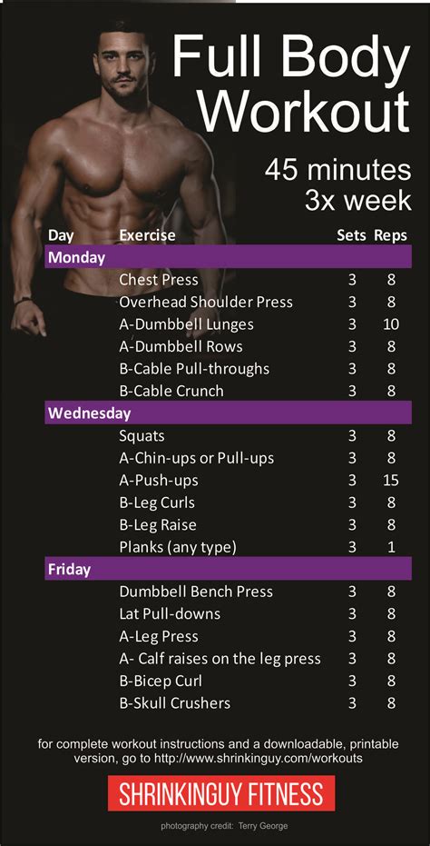 Workout and Fitness Routine